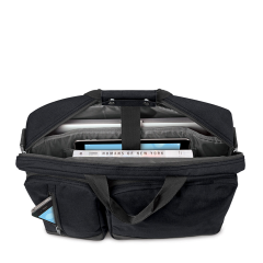 Hybrid Briefcase Backpack Quick Access Laptop Compartment Internal iPad/tablet Pocket