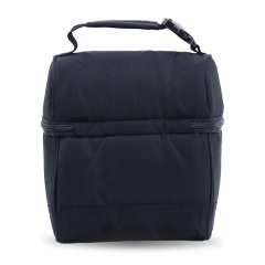 Men Office Lunch Bag Kids School Seperate Bottle Storage Heat Reflective Silver Lining