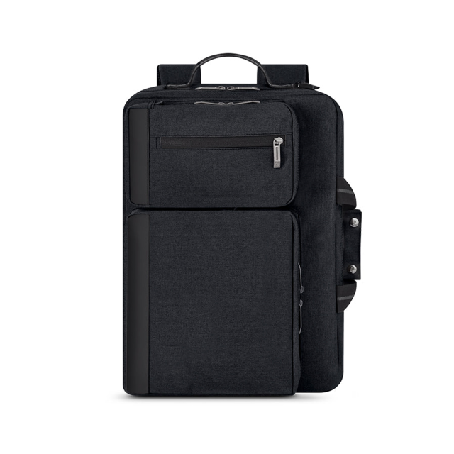 Hybrid Briefcase Backpack Quick Access Laptop Compartment Internal iPad/tablet Pocket