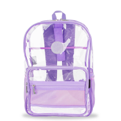 Girls Clear Laptop Backpack High Quality Soft TPU Vinyl Muliti Pockets Special Bags