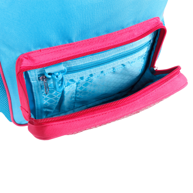 Sprinkle Kids Backpack Sequin Embellished Bag Two-tone Design Air Mesh Cushioned Back
