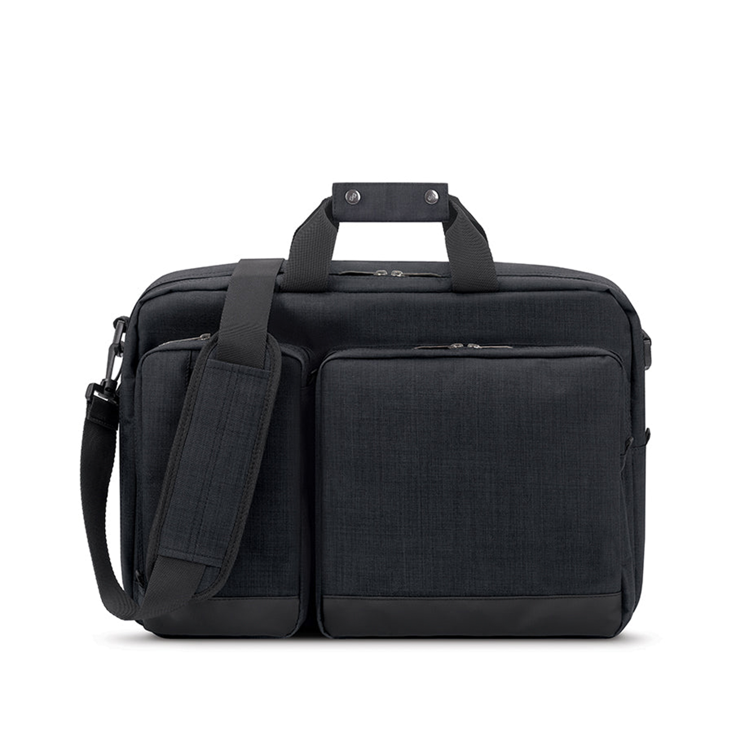 Hybrid Briefcase Backpack Quick Access Laptop Compartment Internal iPad/tablet Pocket