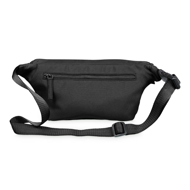 Vegan Unisex Hip Bag By Recycled Plastic Fabric Inside Zip Pocket Machine Washable Bag
