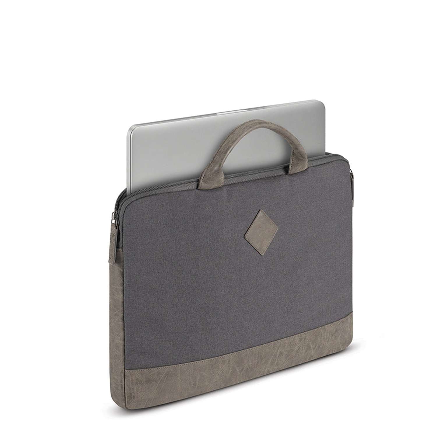 Lightweight Computer Bag Small Business Briefcase Padded Carry Handles Deep Interior Lining
