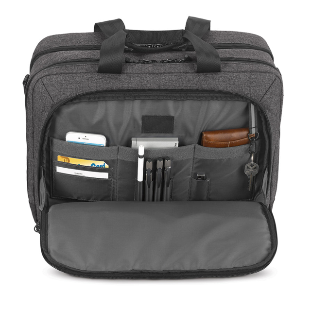 Urban Commuter Stylish 15.6" Laptop Bag Big Briefcase Short Business Travel Bag