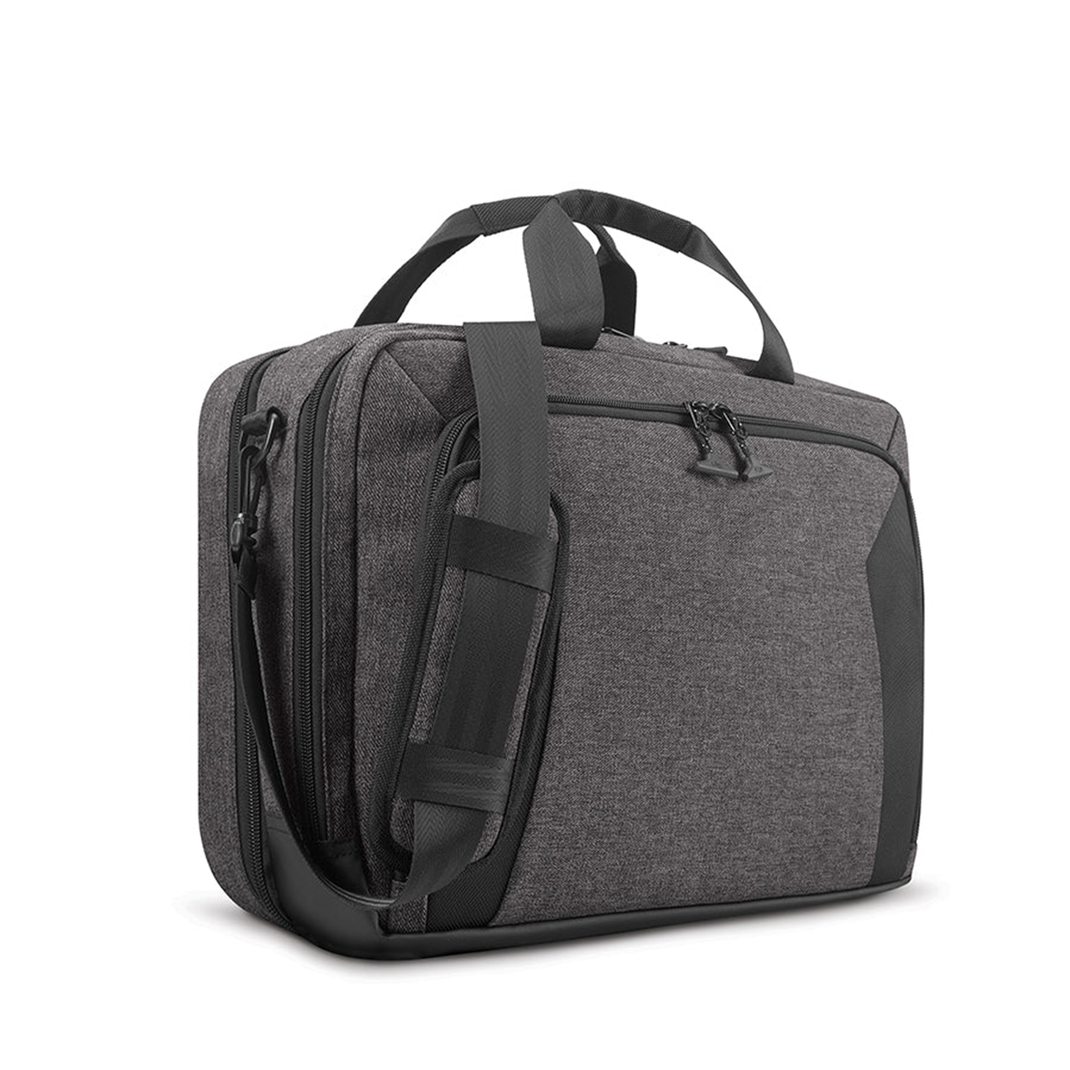 Urban Commuter Stylish 15.6" Laptop Bag Big Briefcase Short Business Travel Bag
