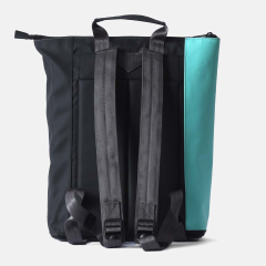 Women City Backpack Daily Lightweight Rucksack Waterproof Outer Fabric Eco Recycled Polyester