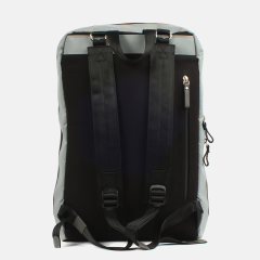 Mens 15L Laptop Travel Backpack Big Storage Phone Wallet Slots Comfy Padded Shoulder Straps RPET Womens Bag