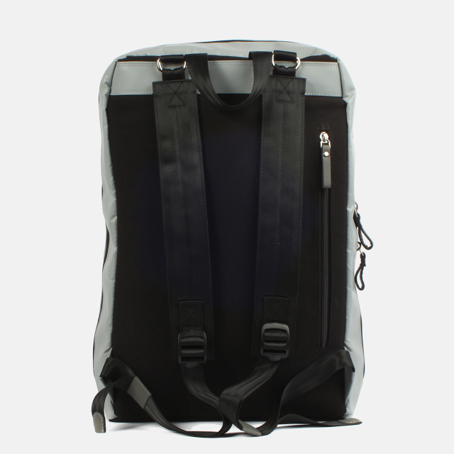 Mens 15L Laptop Travel Backpack Big Storage Phone Wallet Slots Comfy Padded Shoulder Straps RPET Womens Bag