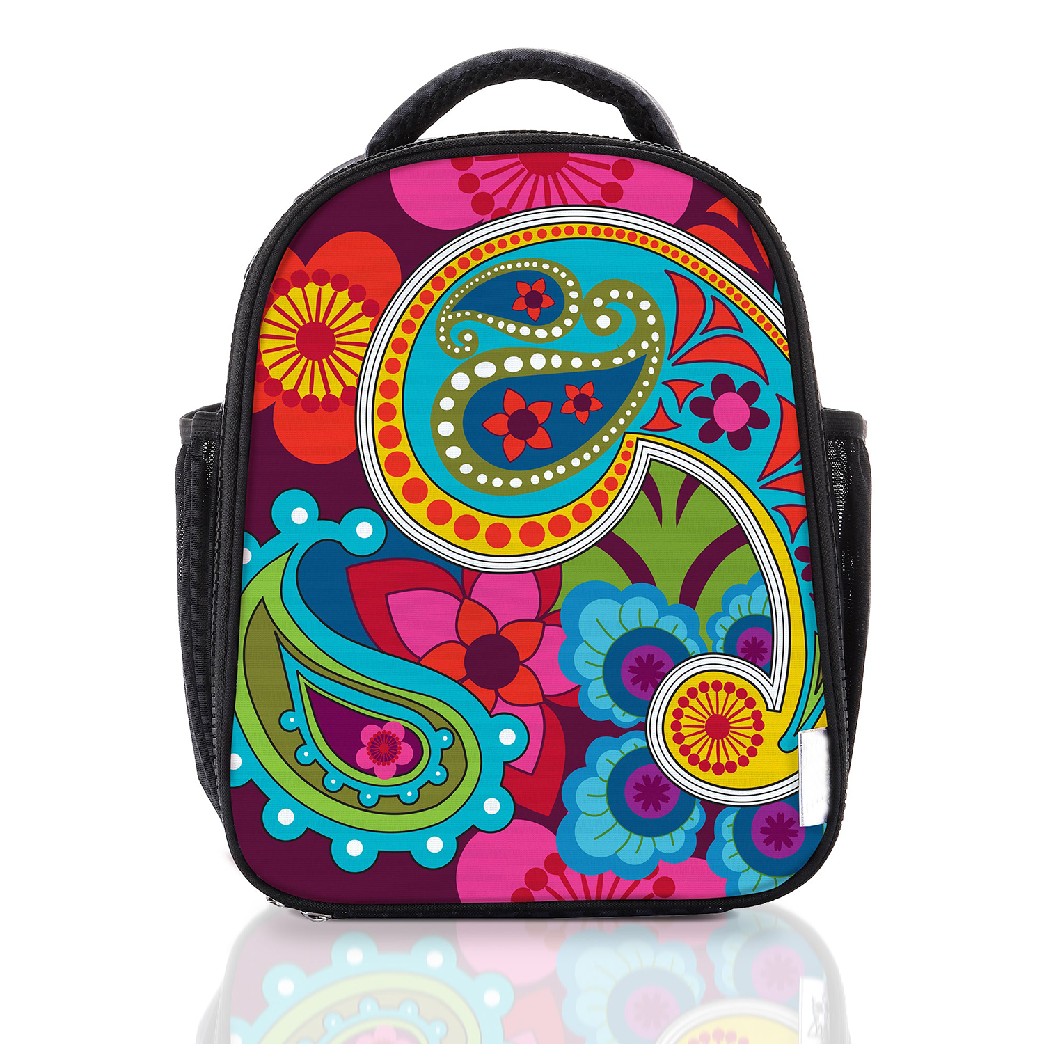 Office Custom Pattern Lunch Bag Lunch Containers Bento Boxes Soup Mugs Storage Bag Adjustable Sling Strap