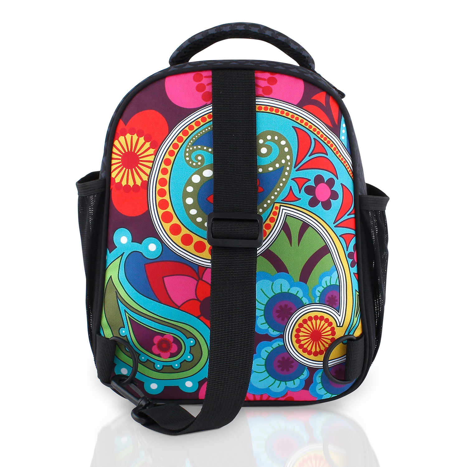 Office Custom Pattern Lunch Bag Lunch Containers Bento Boxes Soup Mugs Storage Bag Adjustable Sling Strap