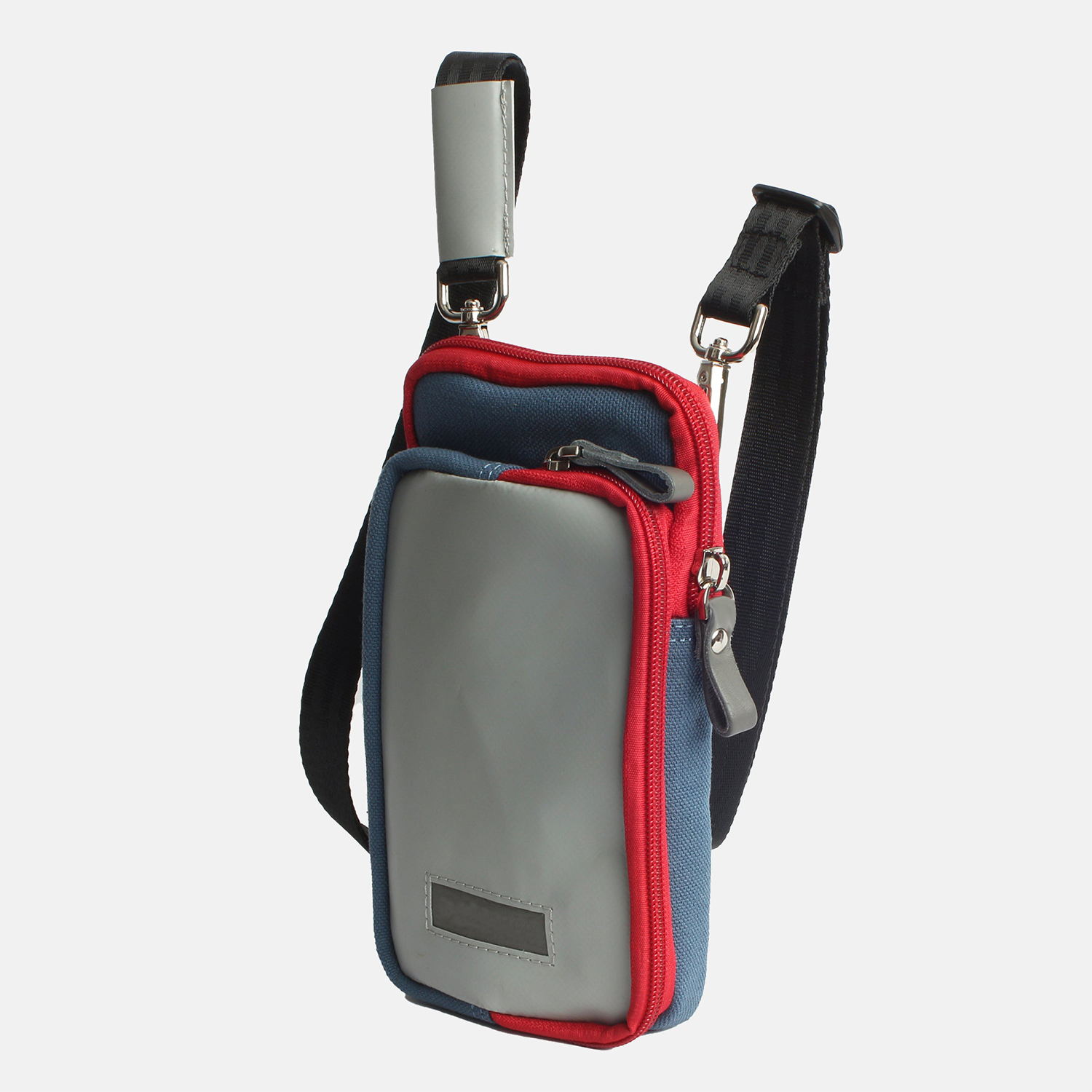 Tarpaulin RPET Crossbody Bag Sling Cellphone Bag Neoprene Women Mobile Phone Bag