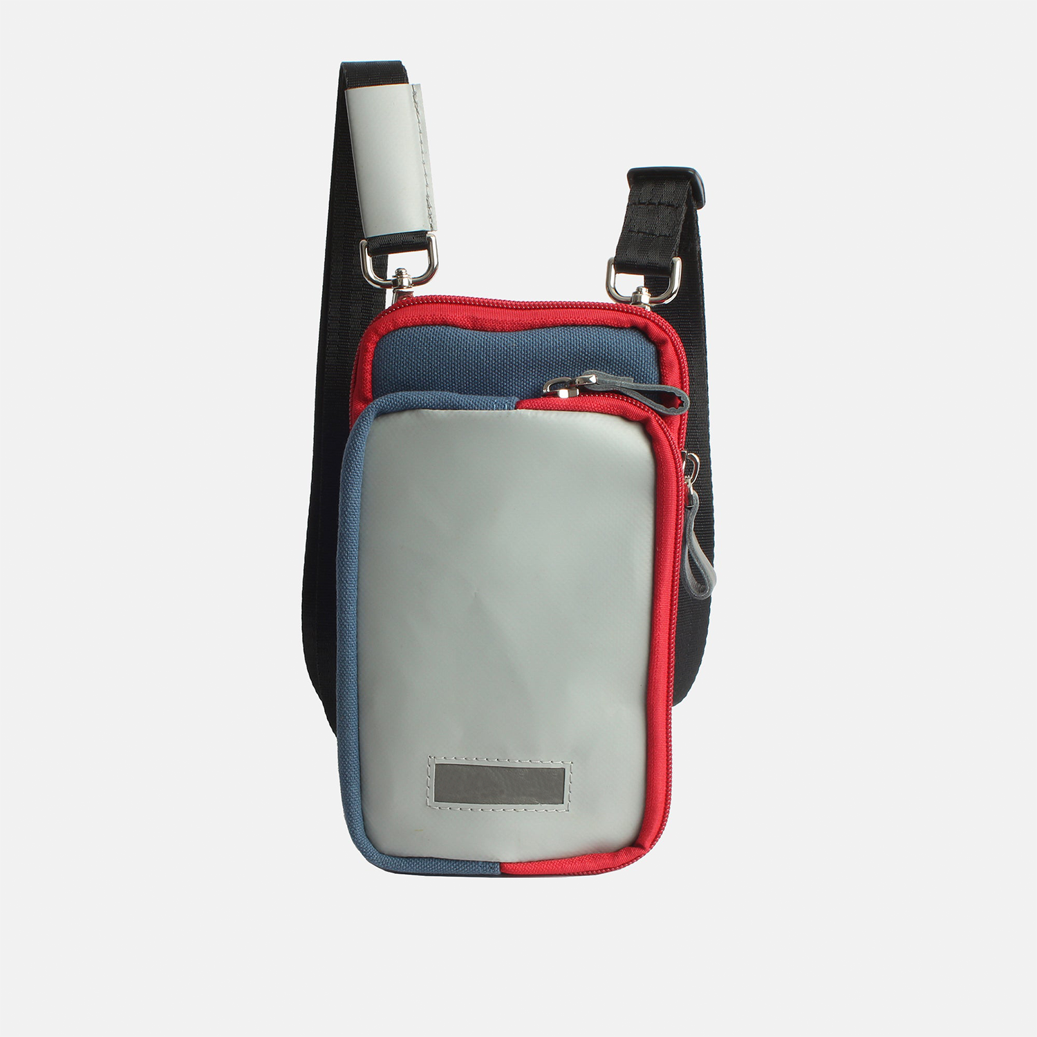 Tarpaulin RPET Crossbody Bag Sling Cellphone Bag Neoprene Women Mobile Phone Bag