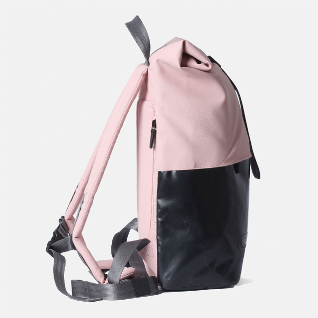 Mens Stylish Roll-top Backpack Mountain Adventurers Cyclists Outdoor Sports Unisex Lightweight Bag