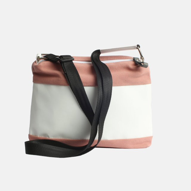 Womens Shoulder Bag Waterproof Tarpaulin Messenger Bags Eco Friendly RPET Custom Handbags Men Phone Chest Bag