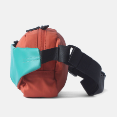 Trendy Hip Bag Custom Logo City Adventures Shoulder Bag Hiking Chest Bag Fashion Contrast Color Sling Bag