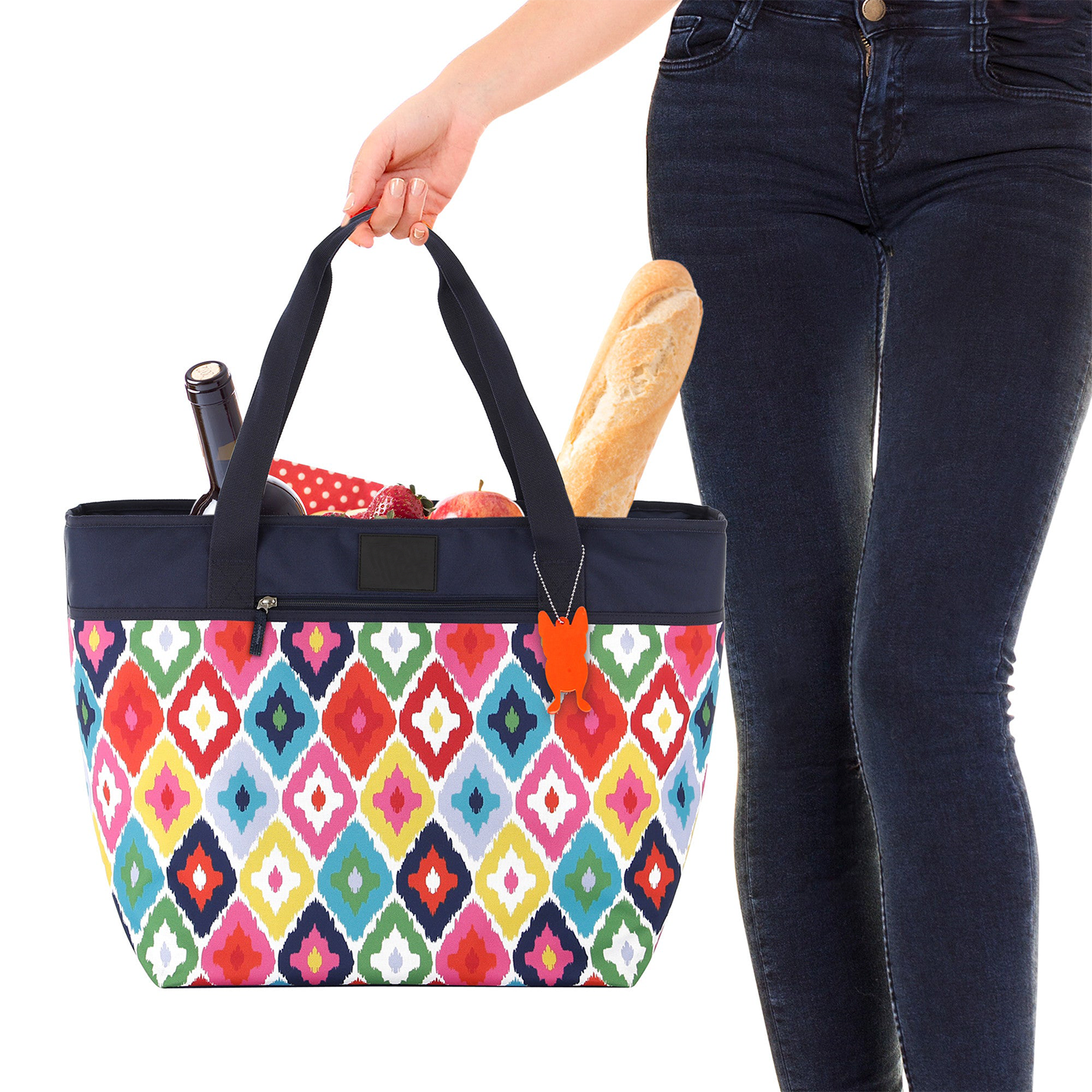 Outdoor Camping Picnic Cooler Tote Bag Thermal Insulation Drinks Handbag Portable Beach Ice Bag