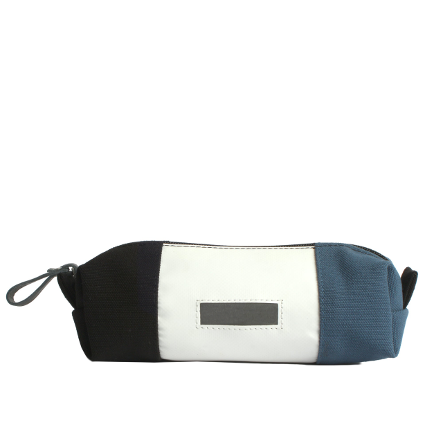Custom Logo Canvas Pencil Bag Coin Pouch Durable Office Stationery Organizer for Teen School