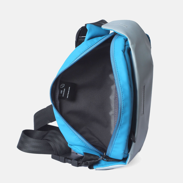 Custom Men Eco Friendly Recycled Nylon Polyester Hiking Sports Zipper Fanny Pack Waist Bag Outdoor