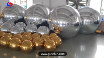 Silver + Gold shiny balls