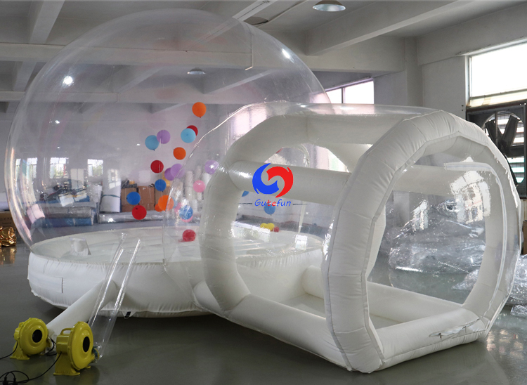 Bubble dome with bottom mat