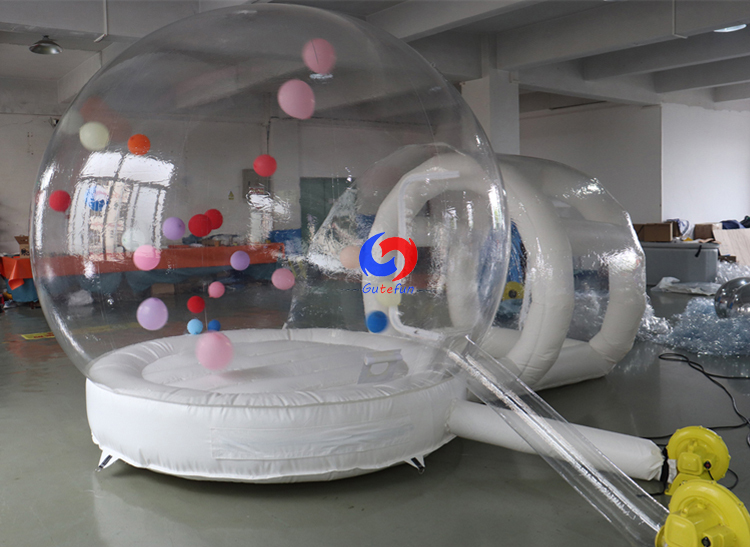 Bubble dome with bottom mat