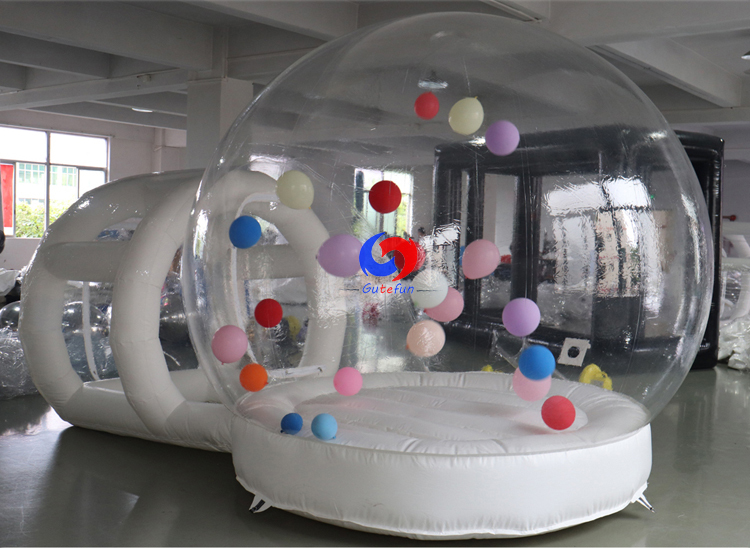 Bubble dome with bottom mat