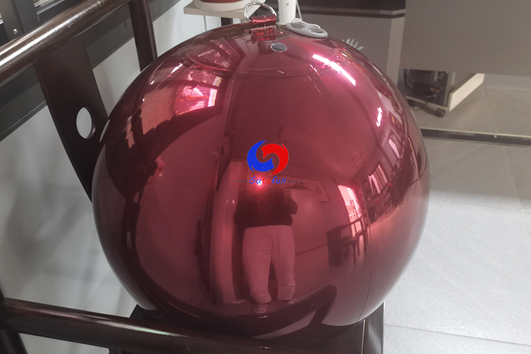 NEW ARRIVAL ---Burgundy big shiny balls