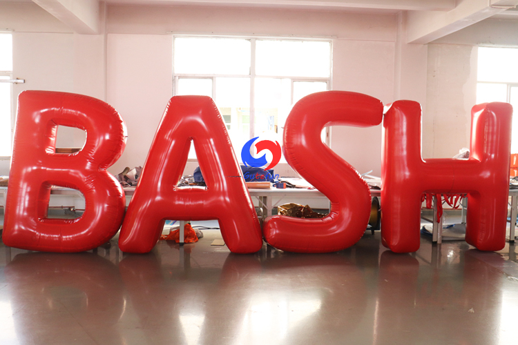 Custom inflatable letters