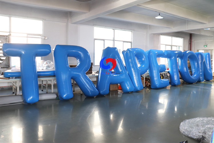 Custom inflatable letters