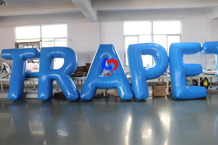 Custom inflatable letters