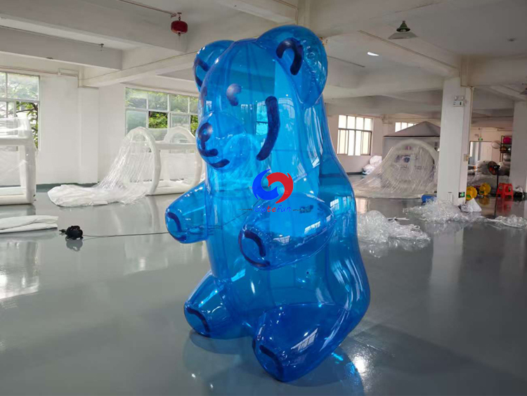 Custom giant inflatable gummy bear at any colors sizes