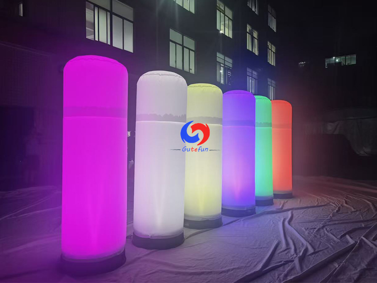 LED light-up inflatable column (inflatable lighting air model)