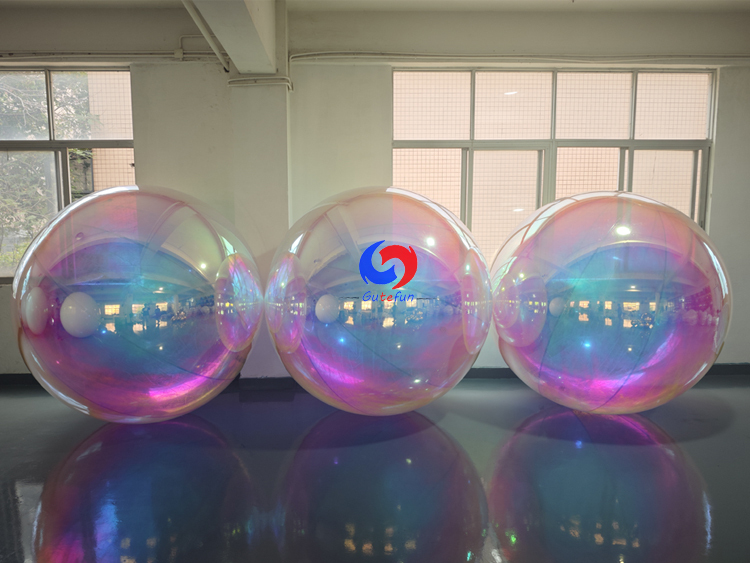 3Pcs iridescent shiny balls