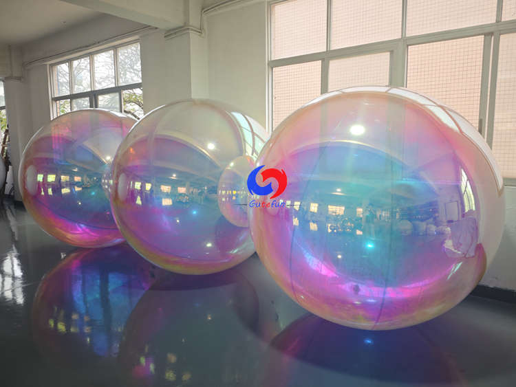 3Pcs iridescent shiny balls
