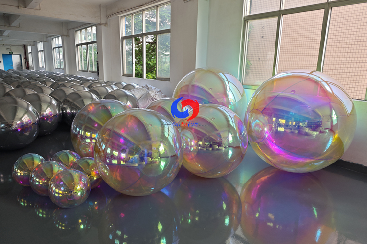 11pcs iridescnet shiny balls