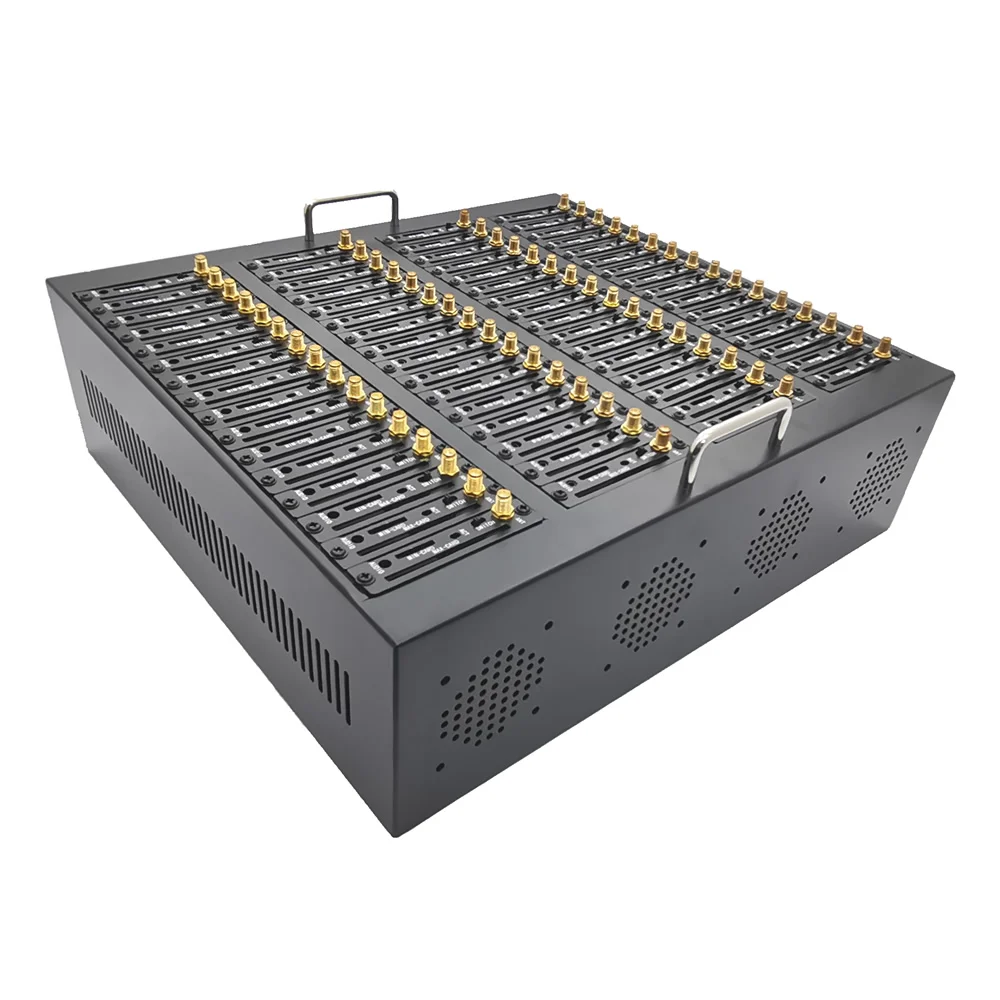 Bulk 4G LTE Router SMS Modem 64 ports Free Software Send Fast