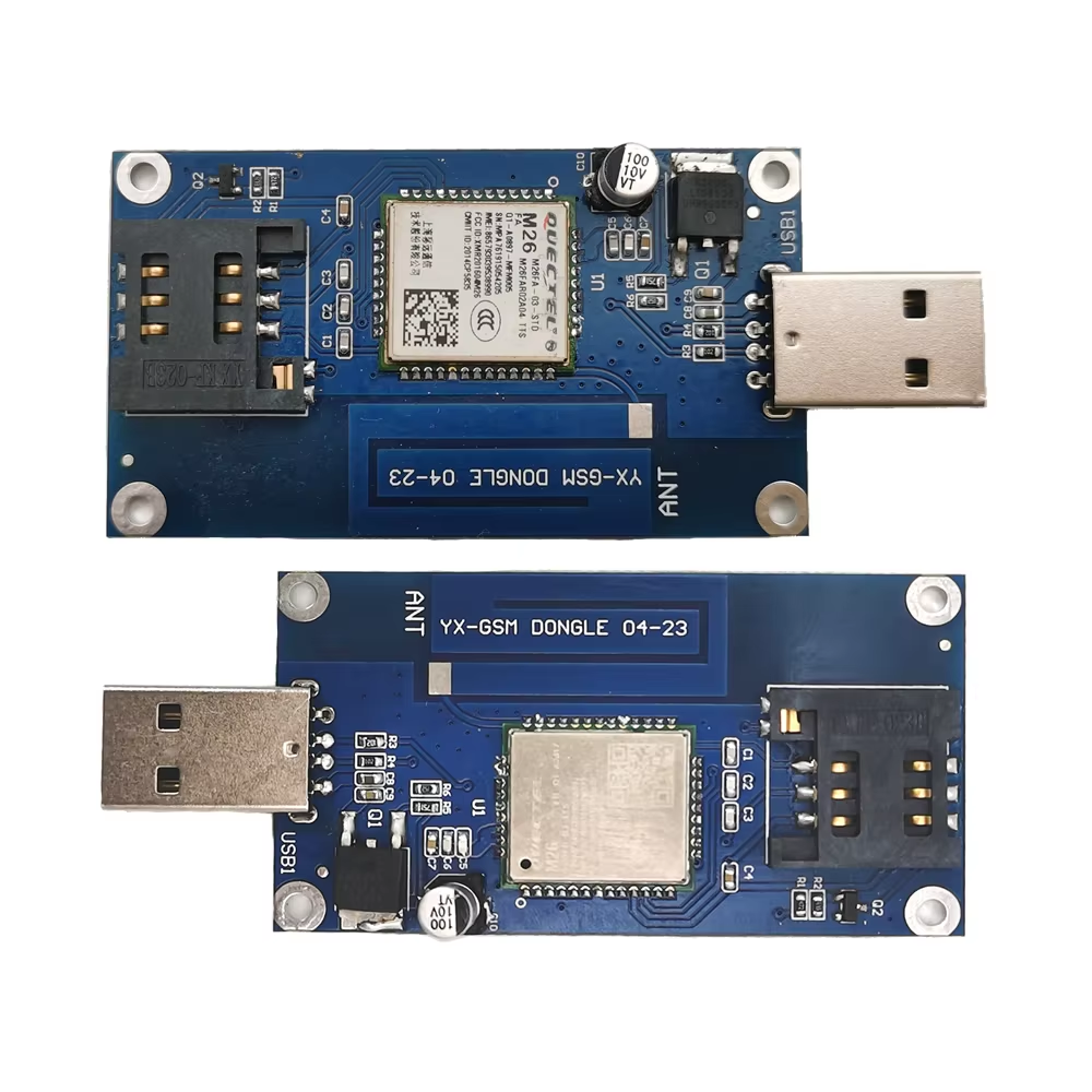 YX 2G M26 USB Modem Dongle Text Message Notification USB to UART Mobile Router
