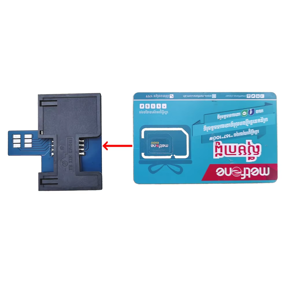 Standard card conversion IC card, 2FF mini sim conversion 1FF, small card convert big card 15mm*25mm to 54mm*85mm