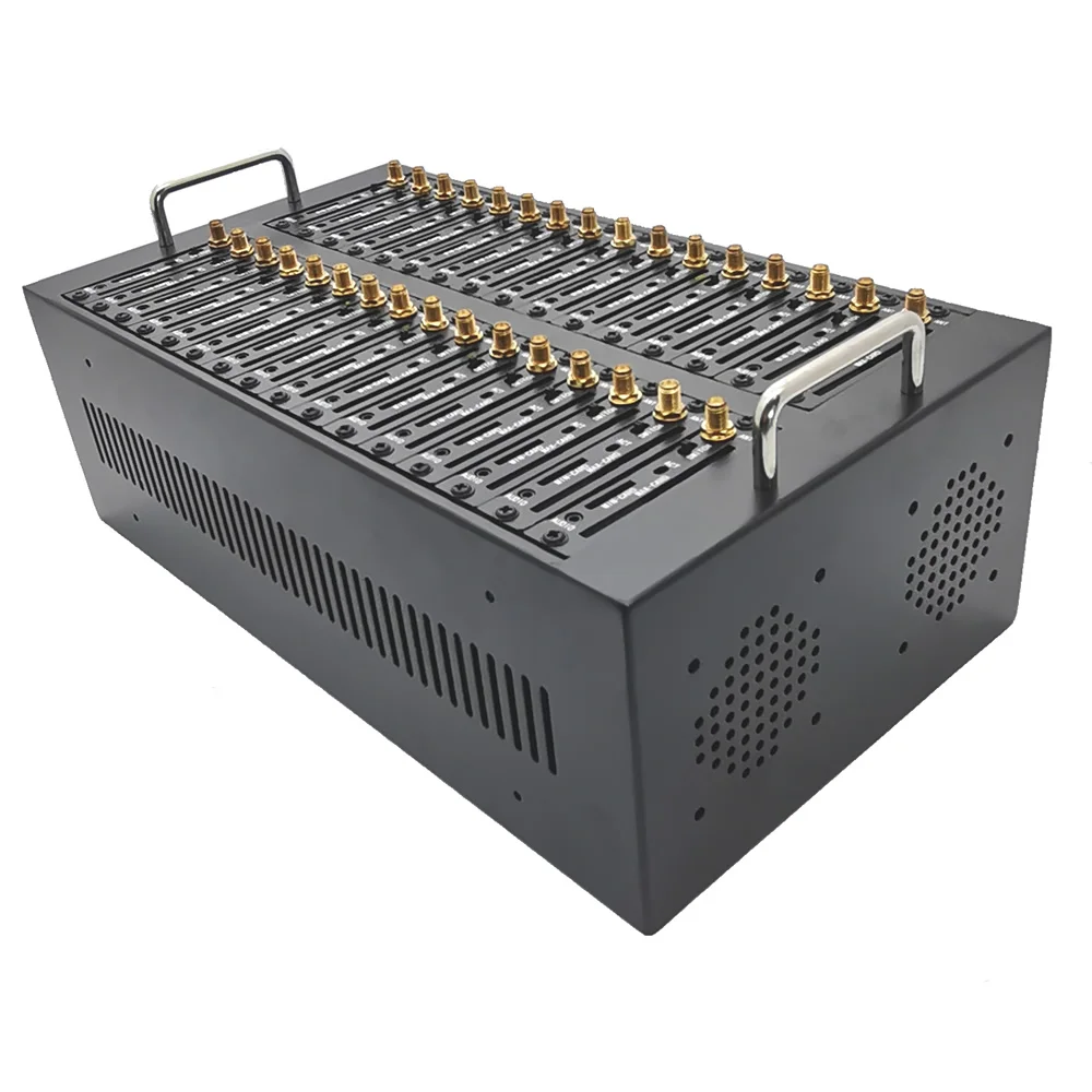 4G LTE 32 ports Bulk Send SMS Modem Free Software SMS Caster