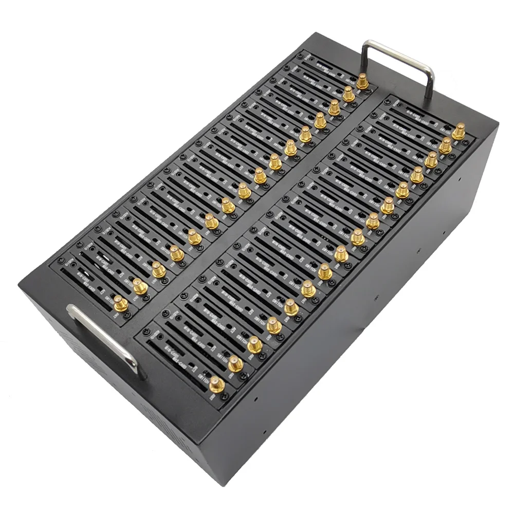 4G LTE 32 ports Bulk Send SMS Modem Free Software SMS Caster