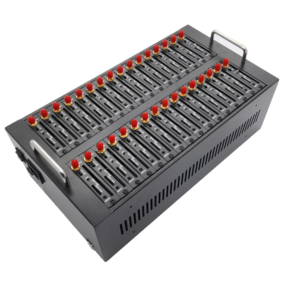 4G LTE 32 ports Bulk Send SMS Modem Free Software SMS Caster