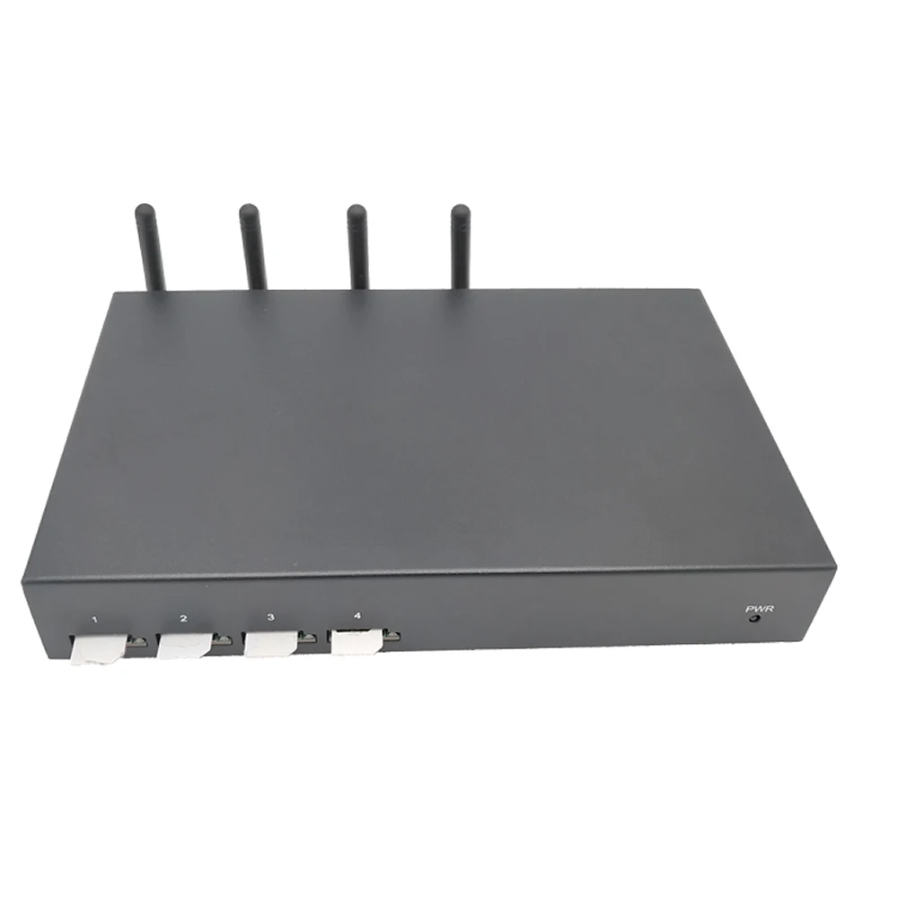 YX 2G Bulk SMS MMS 4 Channel 4 SIM MoIP Gateway GSM Sim Box GSM Gateway