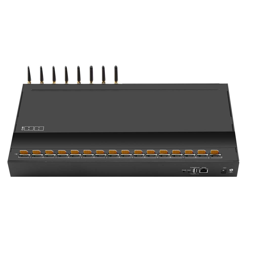 4G LTE 8 Ports 32 Sim GoIP GSM Sip Gateway VoIP Voice SIM Gateway for Call and SMS
