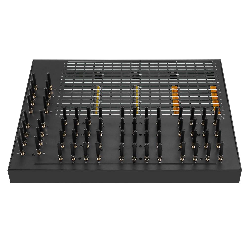 2G 64 Port MoIP Gateway 64 SIM GSM Gateway Sim Box Support SMS/ MMS