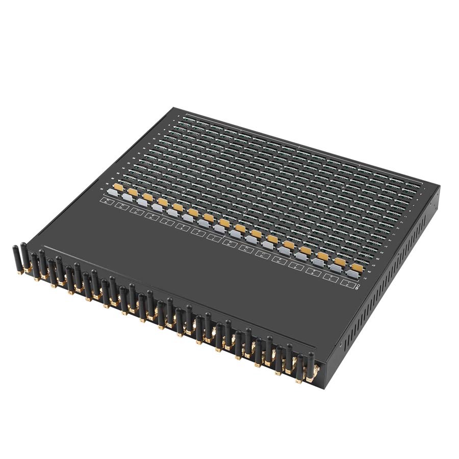 4G LTE 32 Ports 512 Sim GoIP GSM Sip Gateway VoIP Voice SIM Gateway for Call and SMS