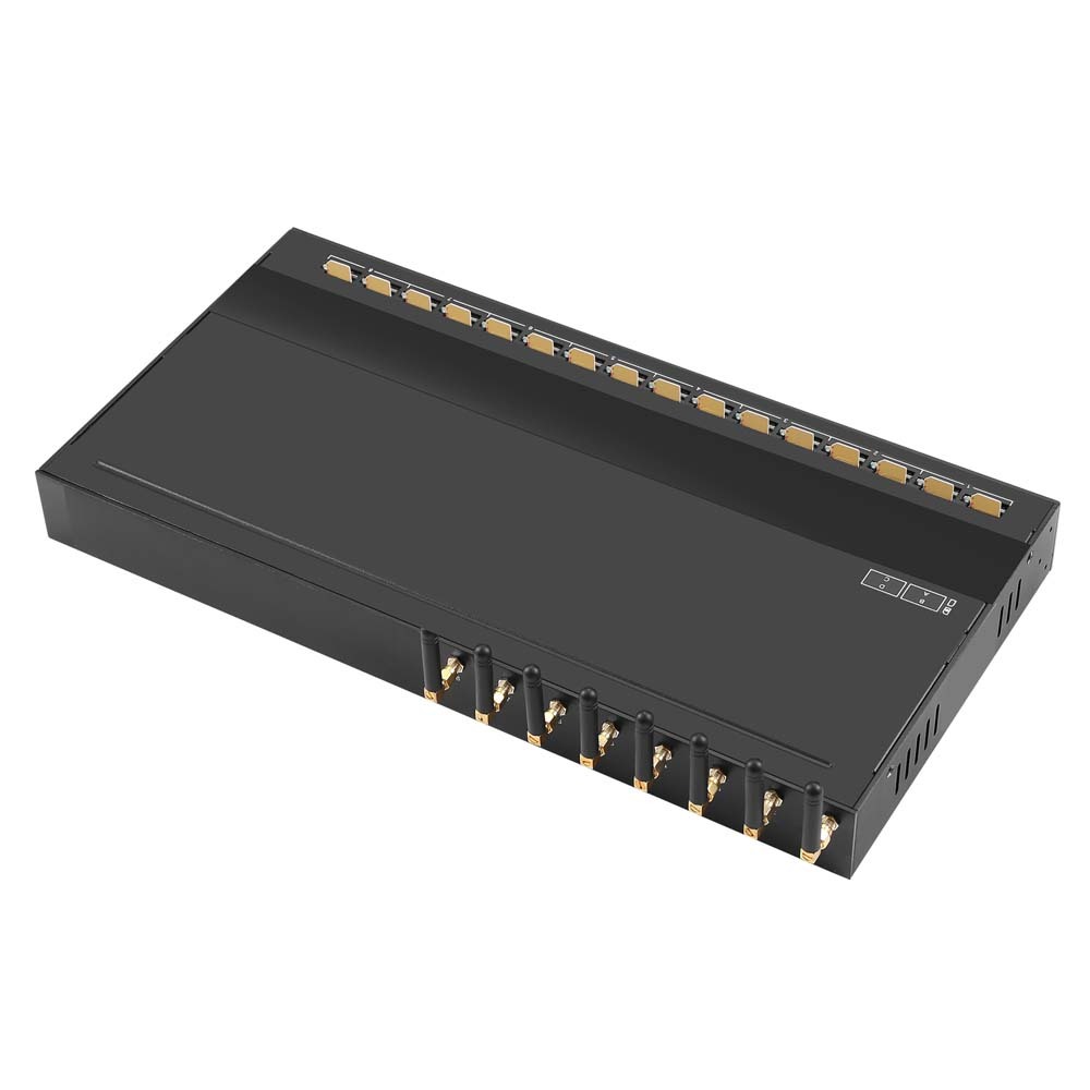 4G 8 Port MoIP Gateway 32 SIM GSM Gateway Sim Box Support SMS/ MMS