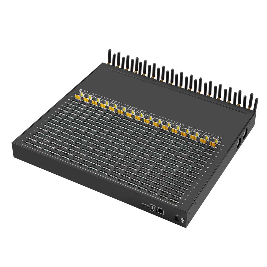 YXCALL 2G GOIP Gateway 32 SIP Voice 512 SIM SMPP Http API GSM Modem