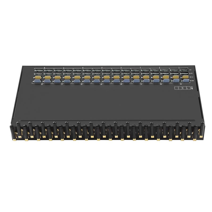 4G LTE 32 Ports 128 Sim GoIP GSM Sip Gateway VoIP Voice SIM Gateway for Call and SMS