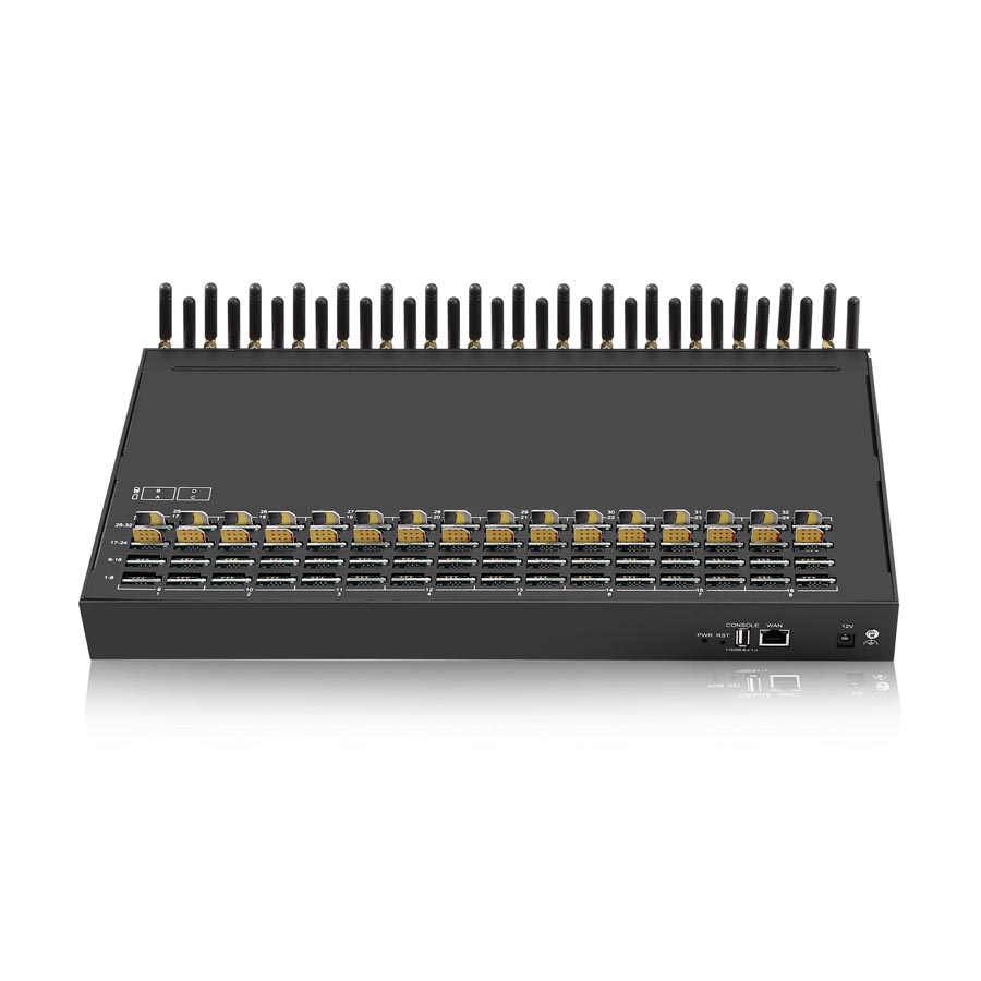 YX Goip GSM 32 Channel Voice 128 SIM VOIP Gateway call and SMS System